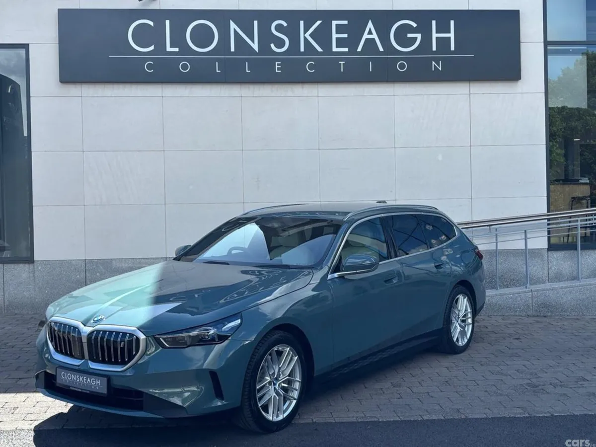 BMW i5 Estate, Electric, 2025, Green