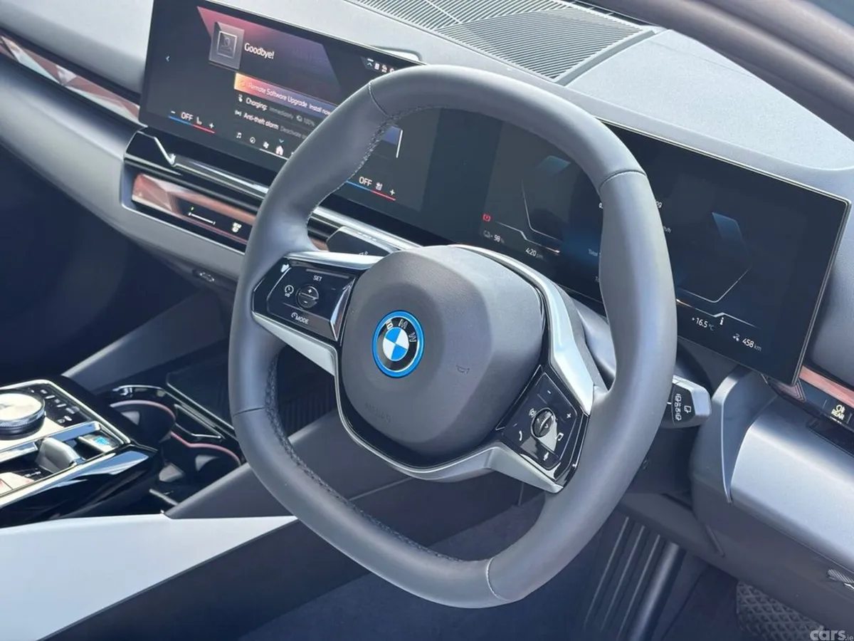 BMW i5 Estate, Electric, 2025, Green