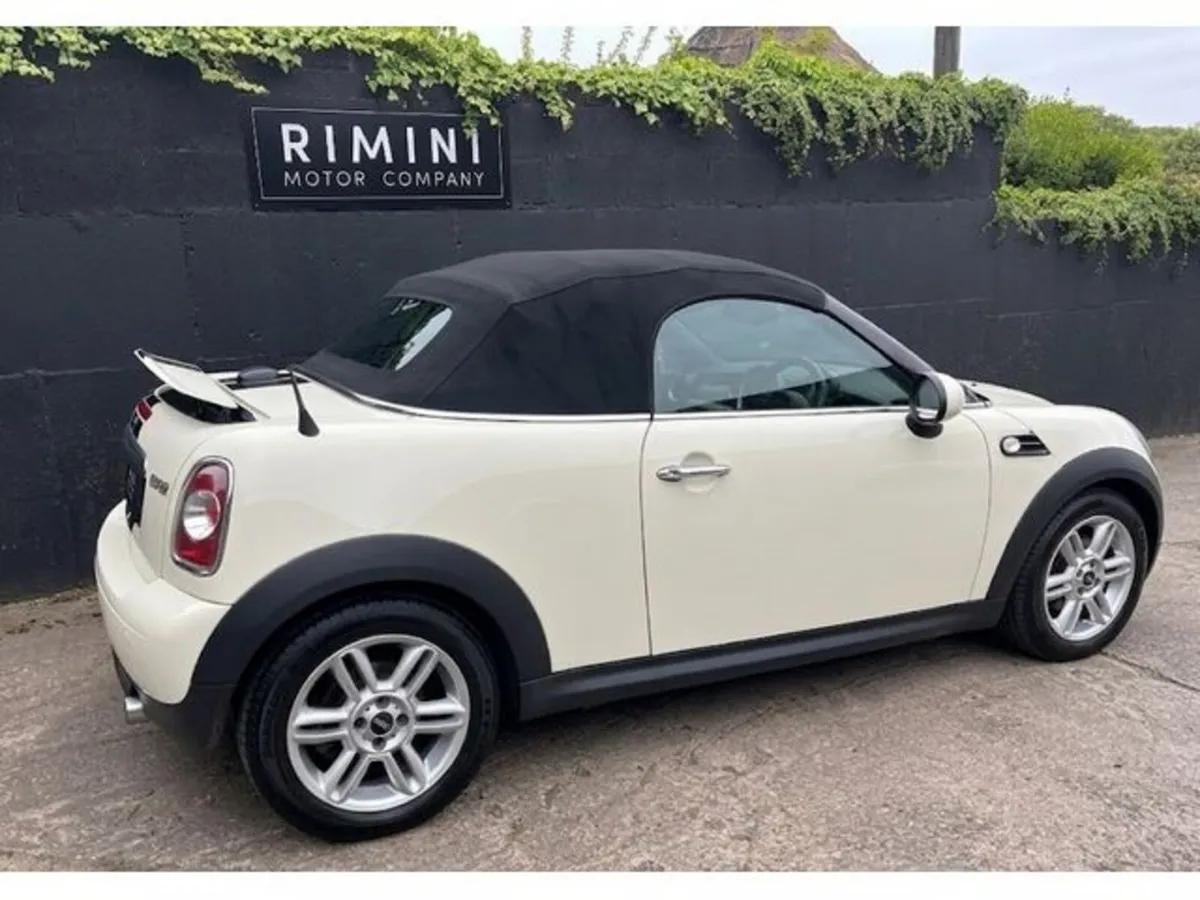Mini Roadster Convertible, Petrol, 2014, White