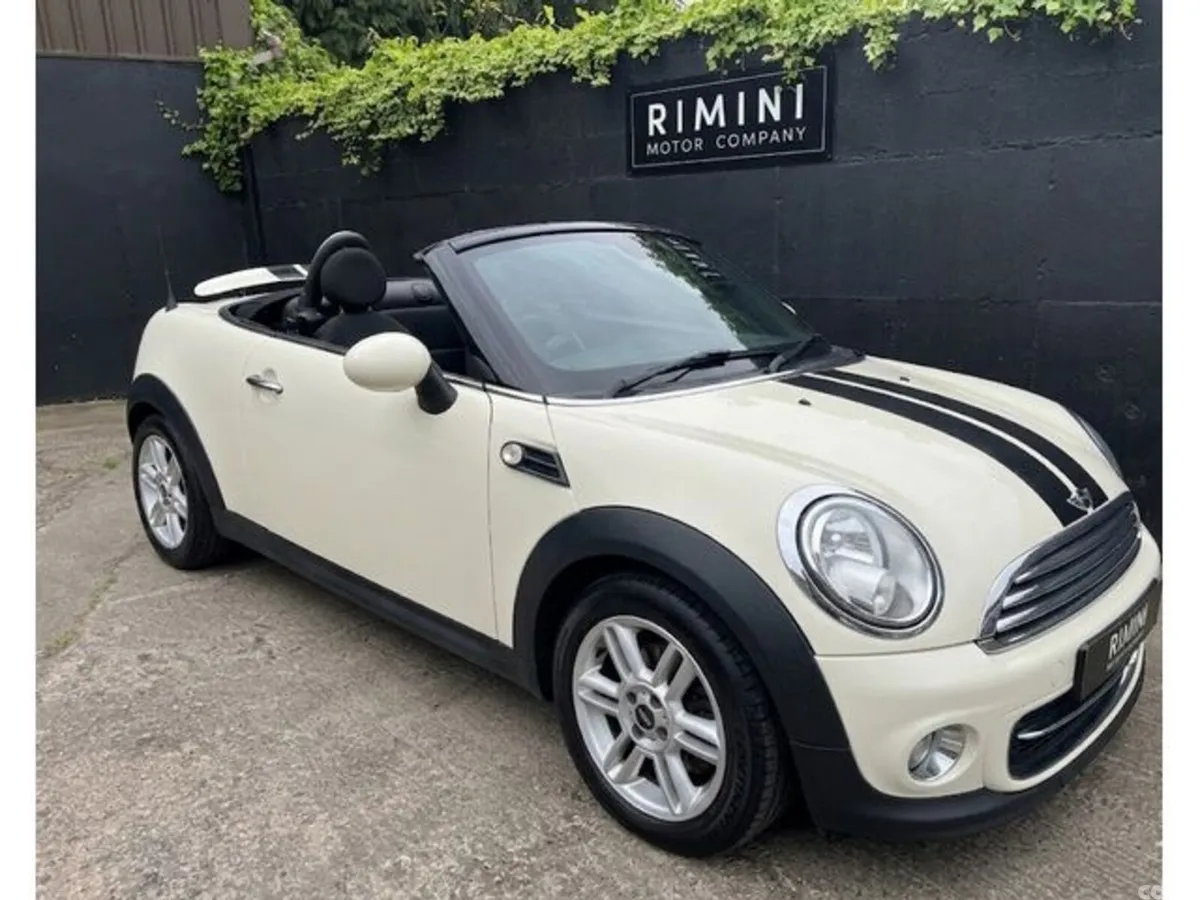 Mini Roadster Convertible, Petrol, 2014, White