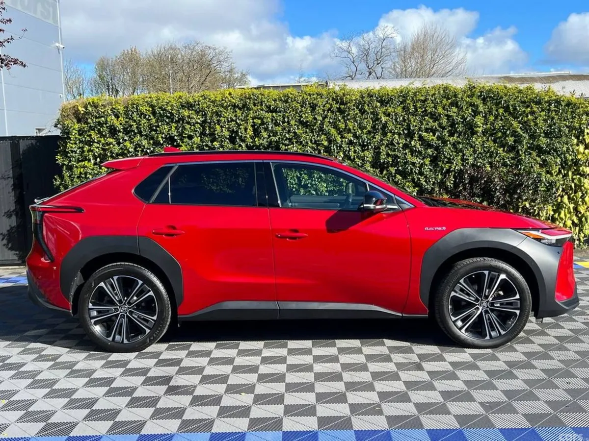 Toyota bZ4X SUV, Electric, 2024, Red