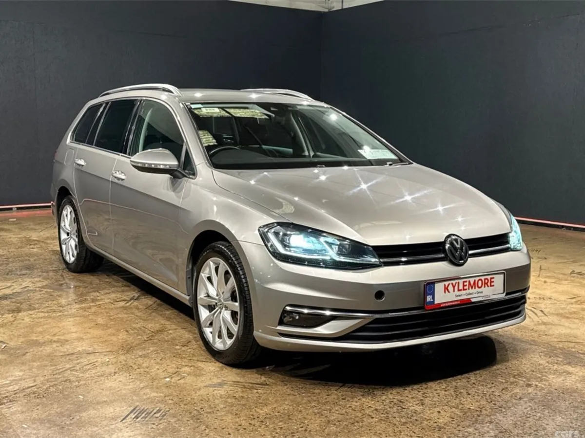 Volkswagen Golf Estate, Petrol, 2019, Silver