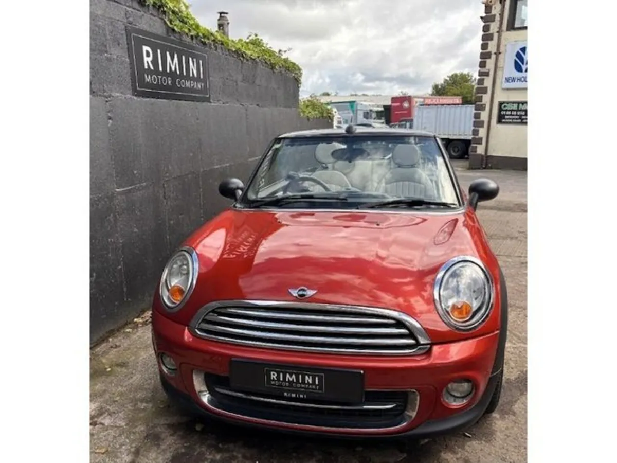 Mini Cooper Convertible, Petrol, 2012, Orange