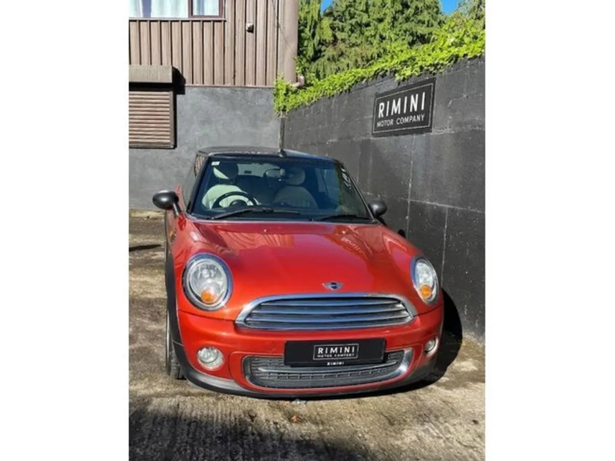Mini Cooper Convertible, Petrol, 2012, Orange