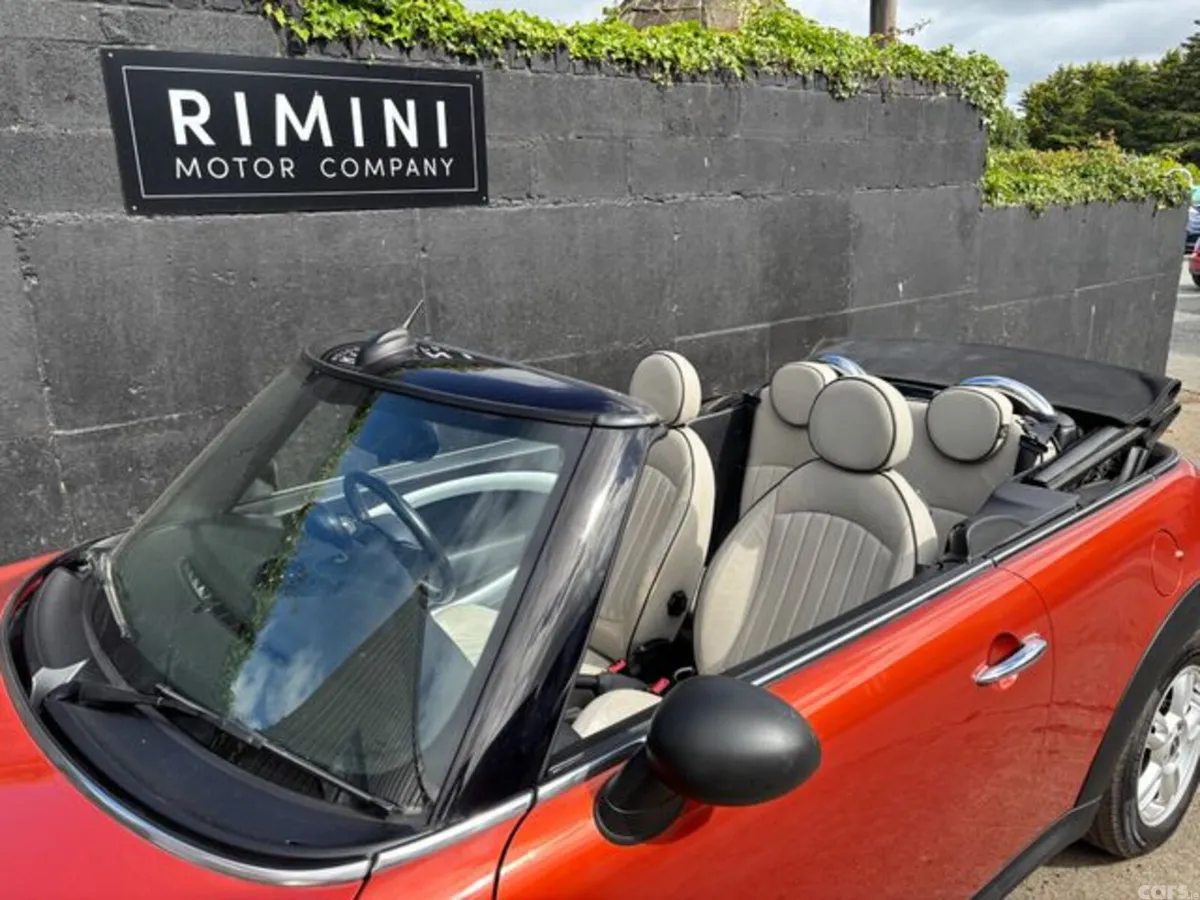 Mini Cooper Convertible, Petrol, 2012, Orange