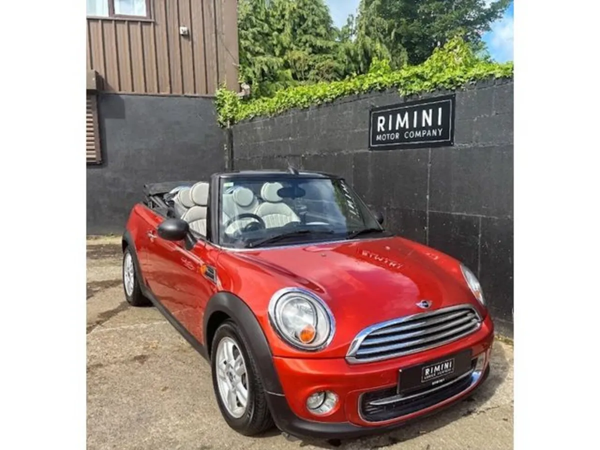 Mini Cooper Convertible, Petrol, 2012, Orange