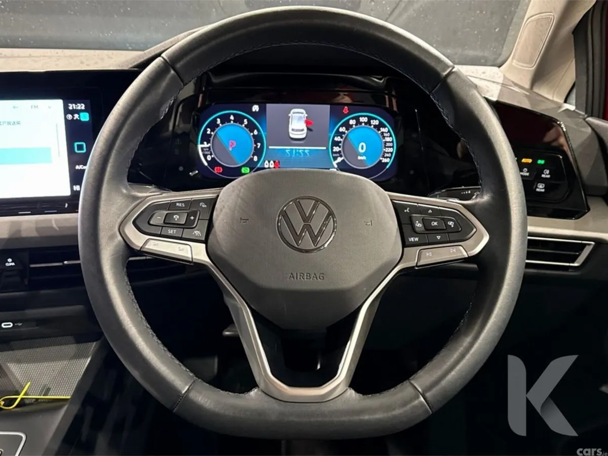 Volkswagen Golf Hatchback, Petrol Hybrid, 2023, Red