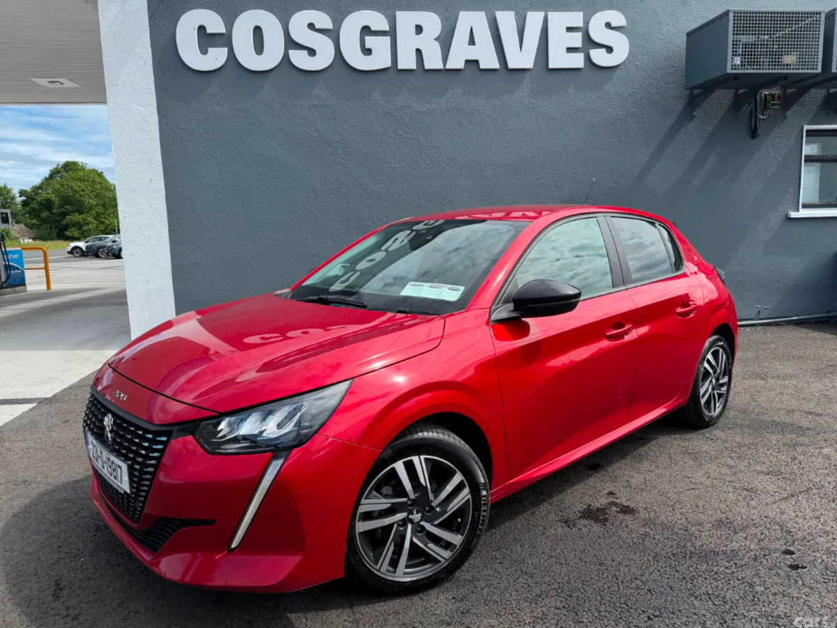 Peugeot 208 Hatchback, Petrol, 2023, Red
