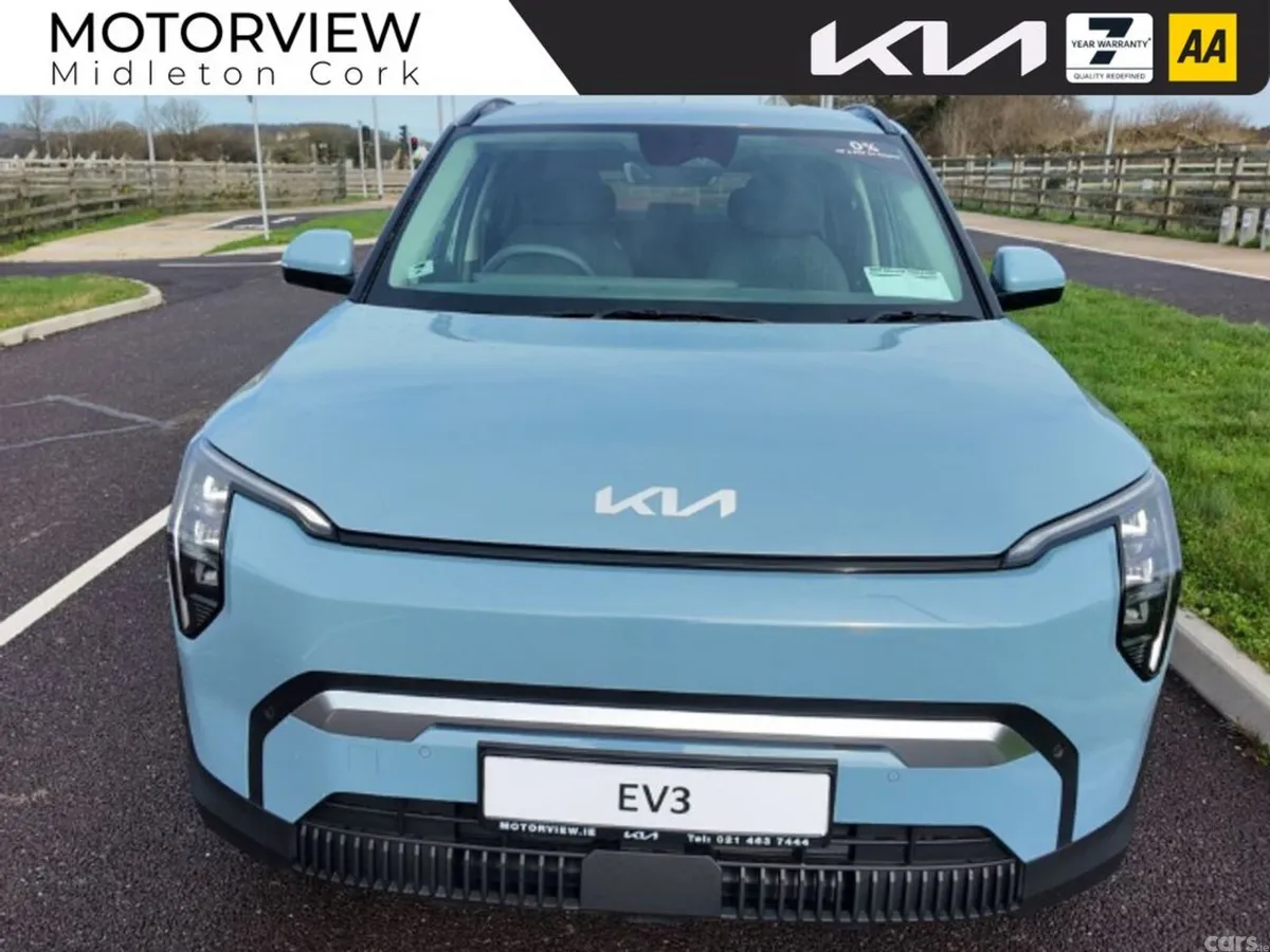 Kia EV3 SUV, Electric, 2027, Blue