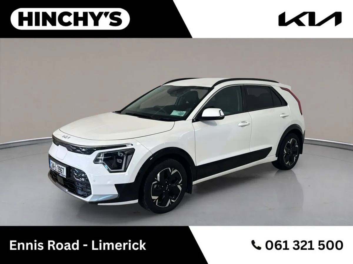 Kia Niro MPV, Electric, 2024, White