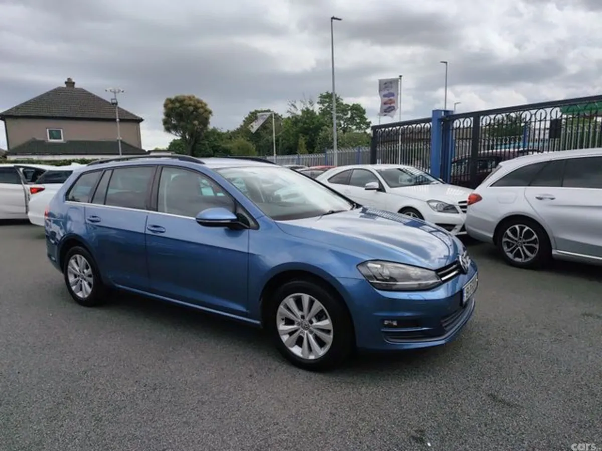 Volkswagen Golf Estate, Petrol, 2015, Blue