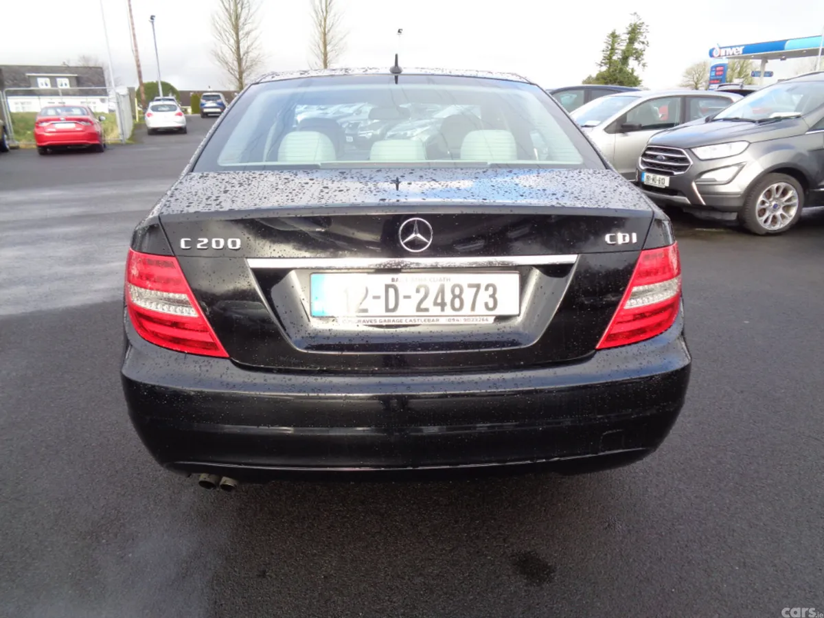 Mercedes-Benz C-Class Saloon, Diesel, 2012, Black