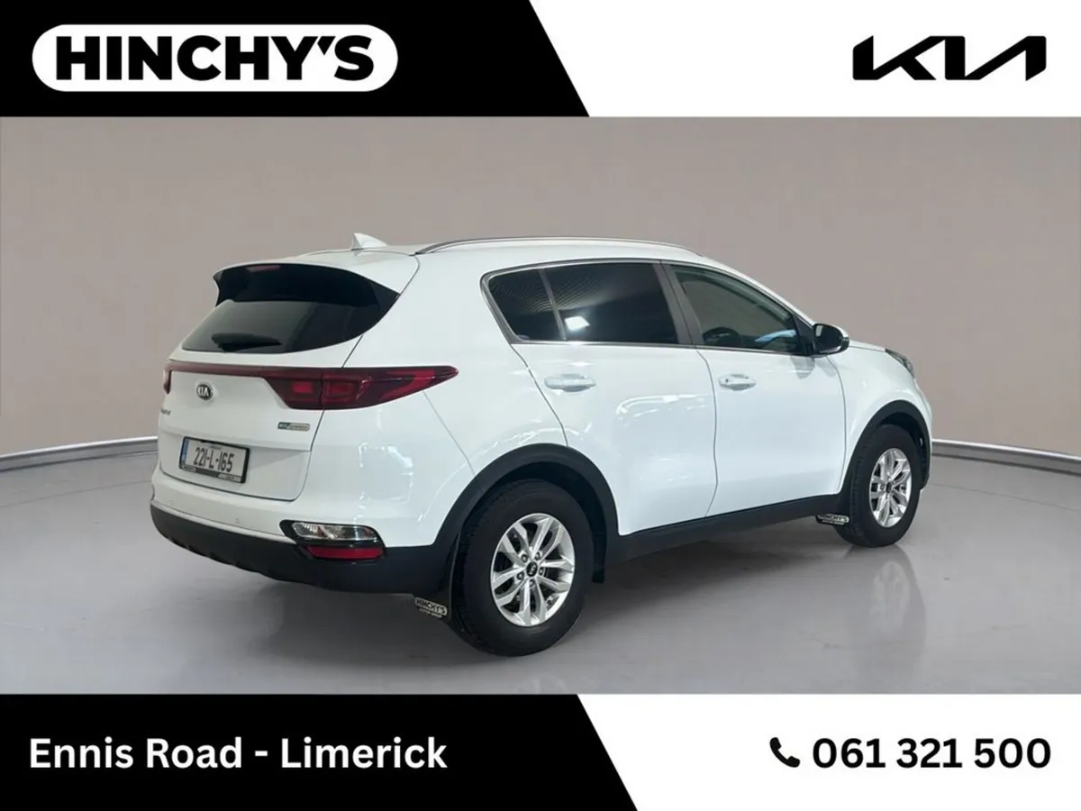 Kia Sportage Van, Diesel Hybrid, 2022, White