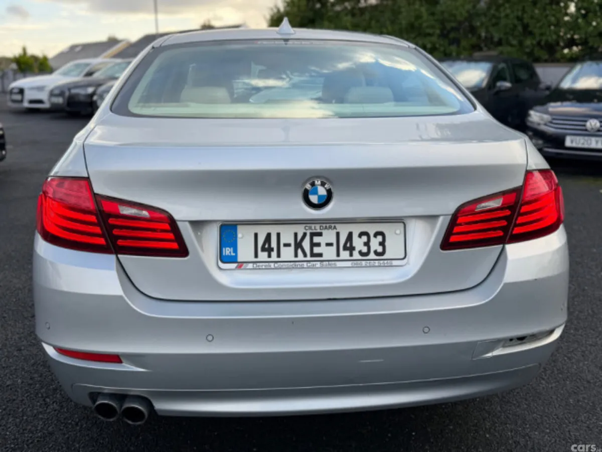 BMW 5-Series Saloon, Diesel, 2014, Silver