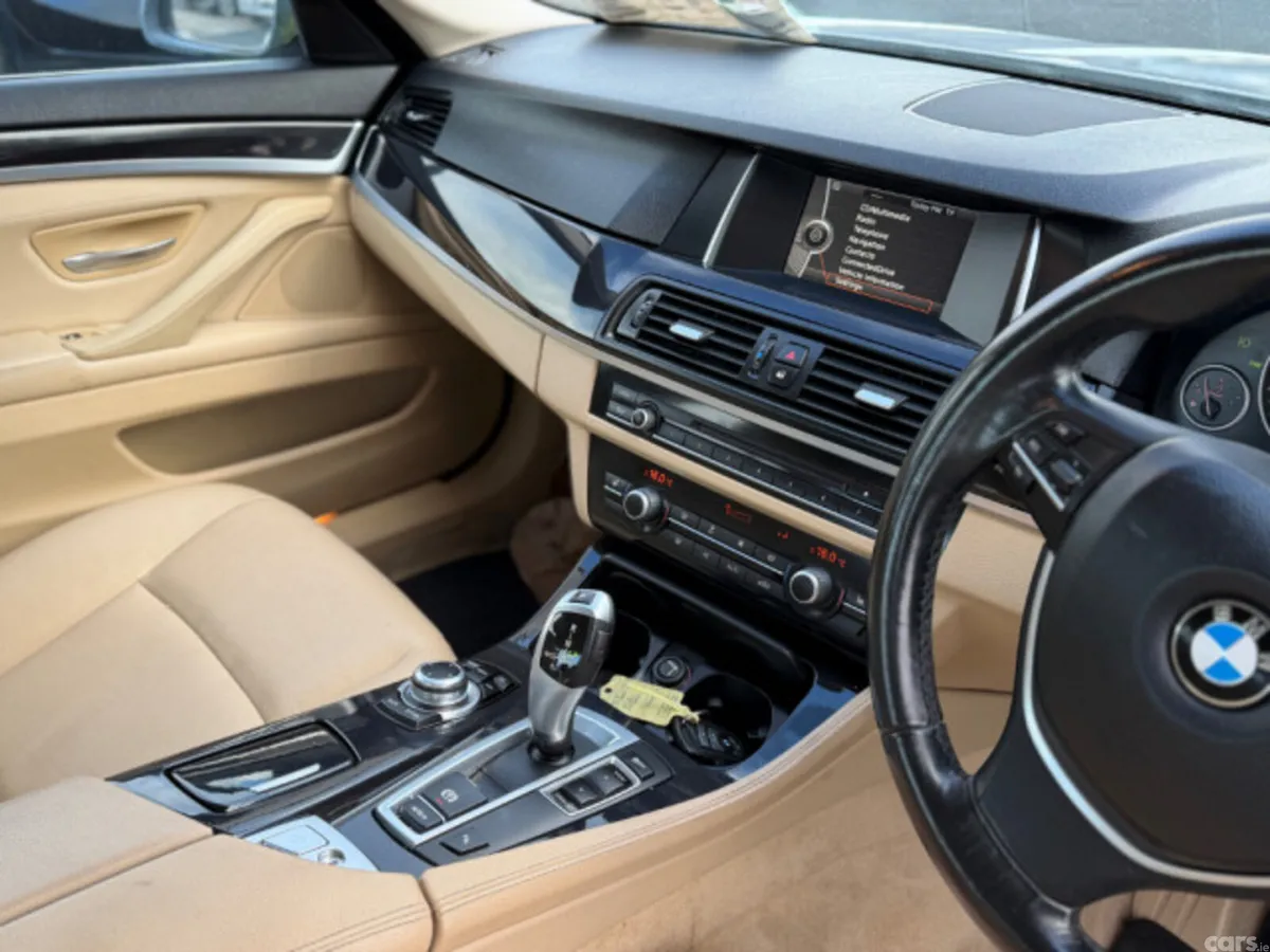 BMW 5-Series Saloon, Diesel, 2014, Silver