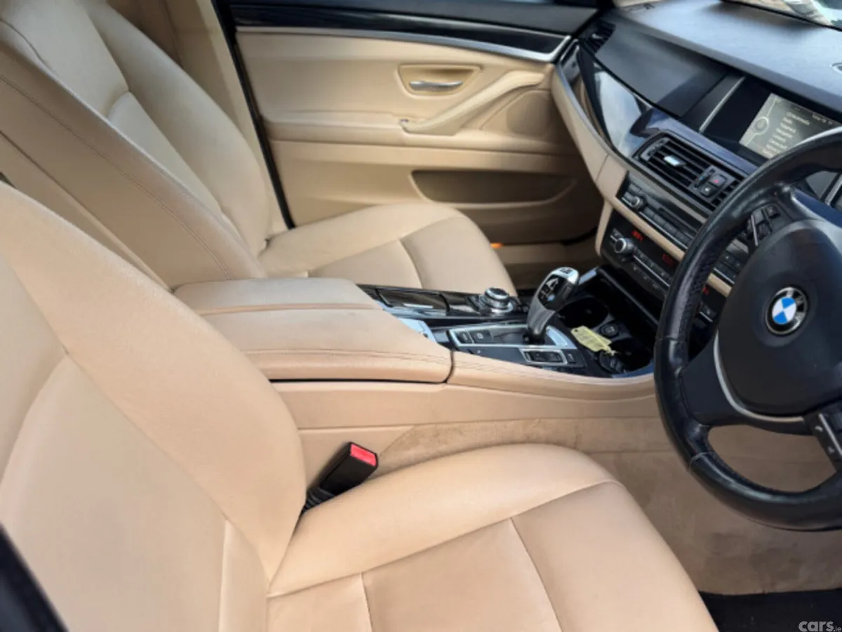 BMW 5-Series Saloon, Diesel, 2014, Silver