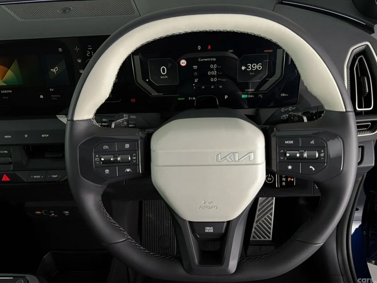 Kia EV5 SUV, Electric, 2026, Blue