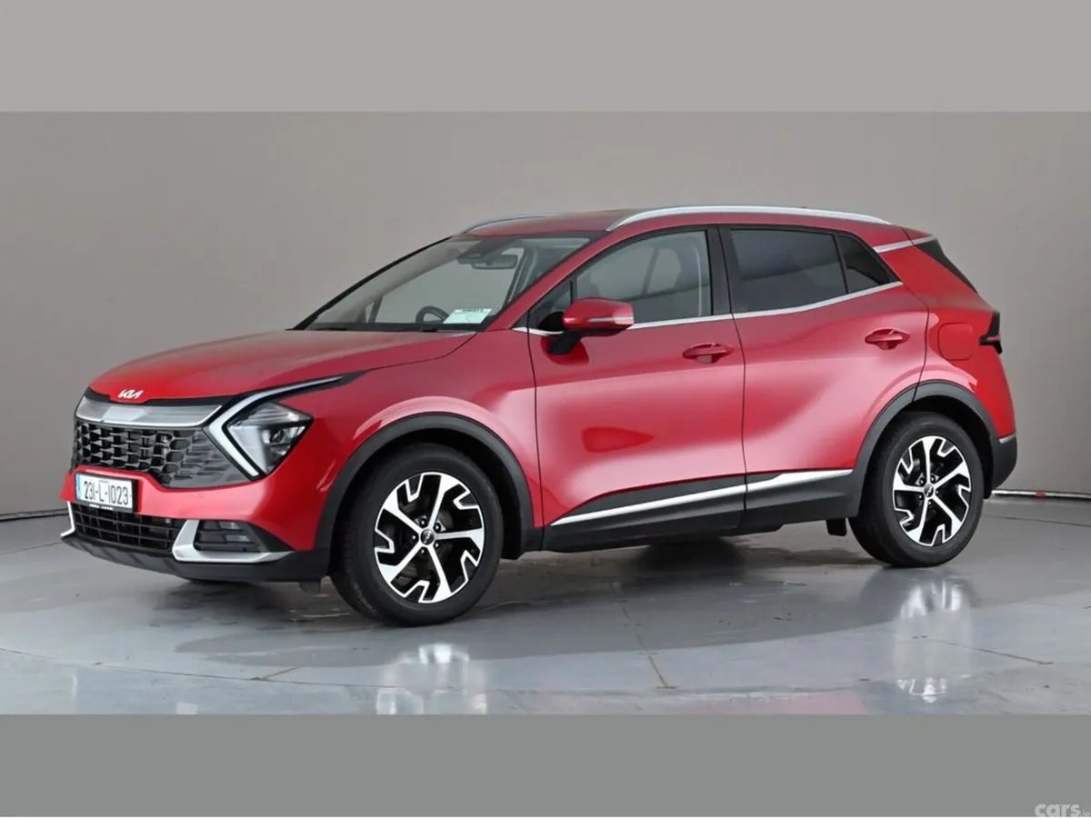 Kia Sportage SUV, Diesel Hybrid, 2023, Red
