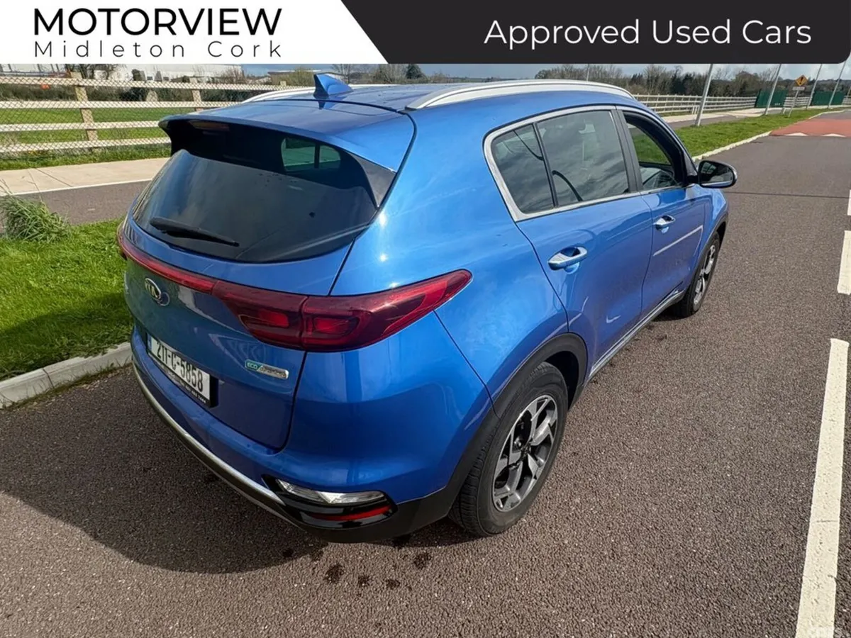 Kia Sportage SUV, Diesel Hybrid, 2021, Blue