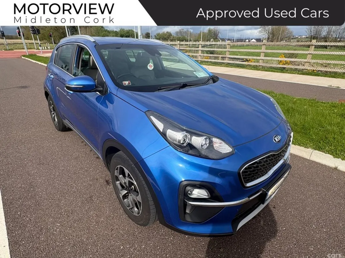 Kia Sportage SUV, Diesel Hybrid, 2021, Blue