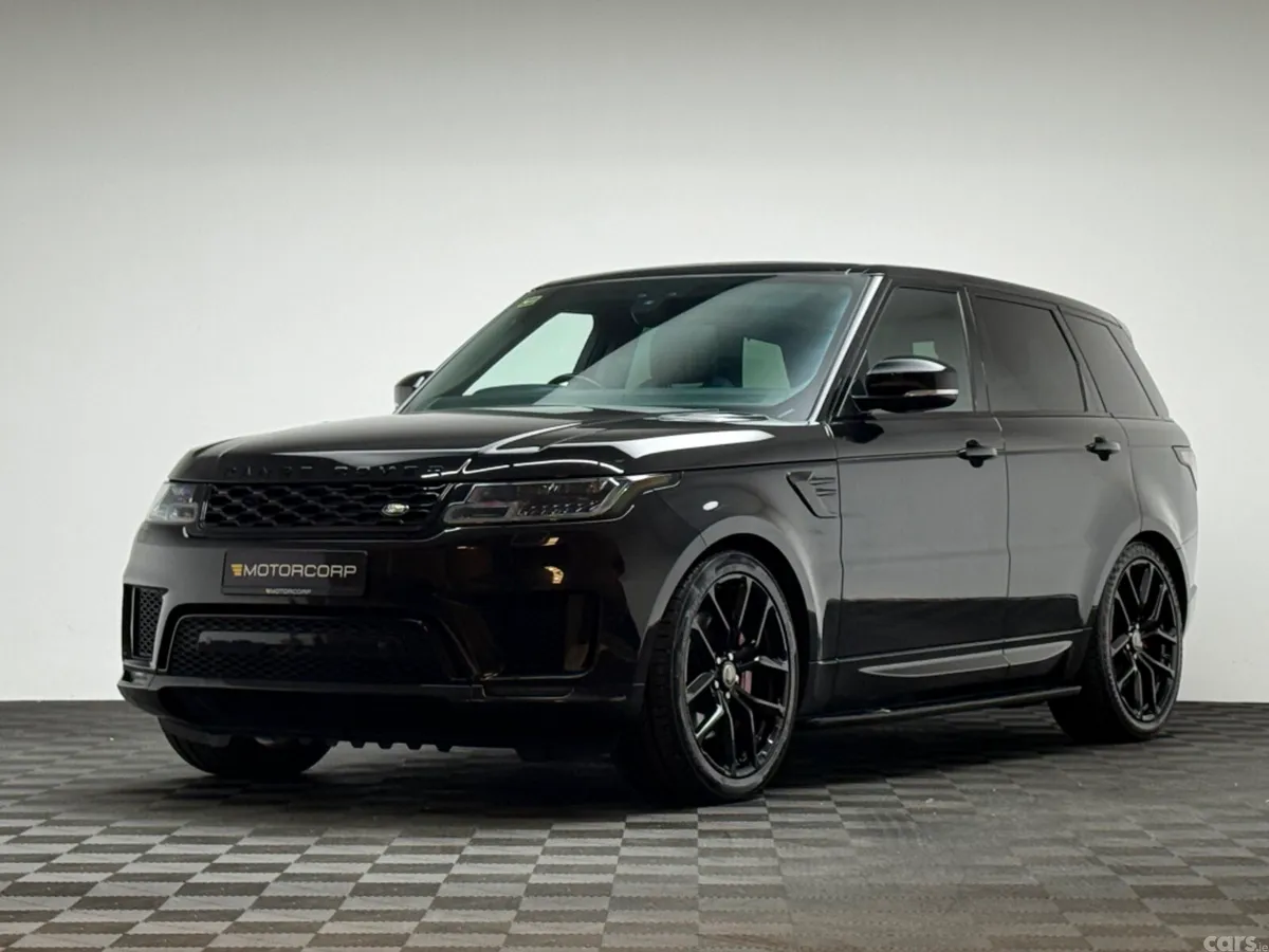 Land Rover Range Rover Sport SUV, Petrol Plug-in Hybrid, 2021, Black