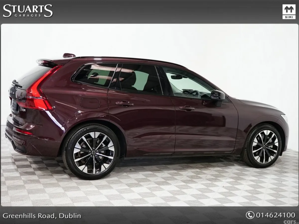 Volvo XC60 Estate, Petrol Plug-in Hybrid, 2025, Red