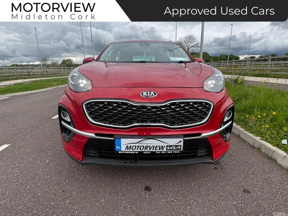 Kia Sportage SUV, Diesel, 2019, Red