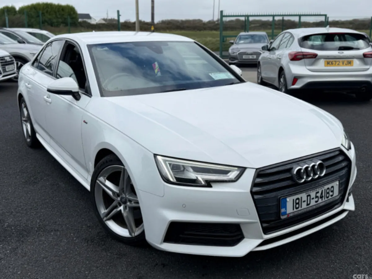 Audi A4 Saloon, Diesel, 2018, White