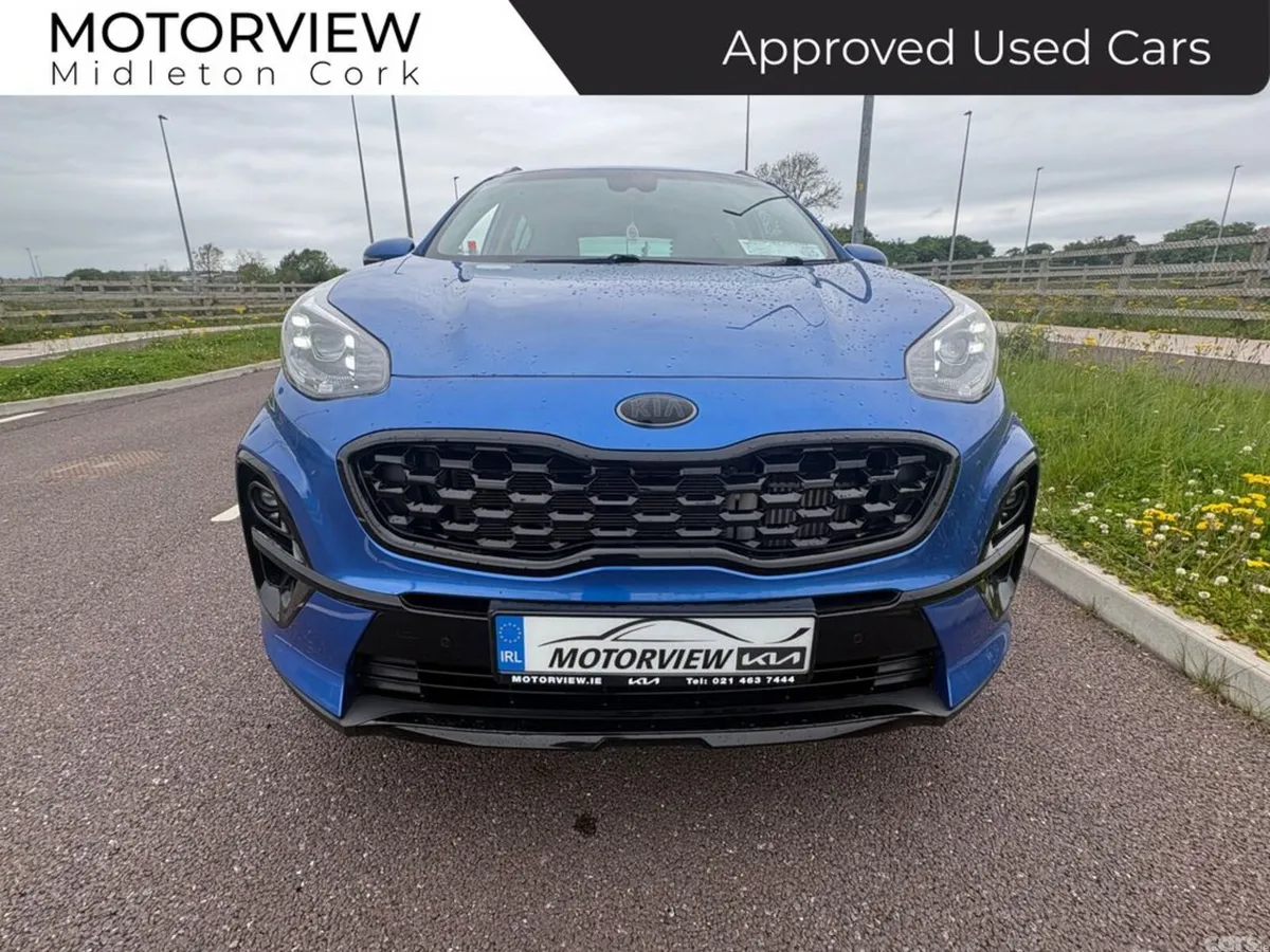 Kia Sportage SUV, Diesel Hybrid, 2021, Blue