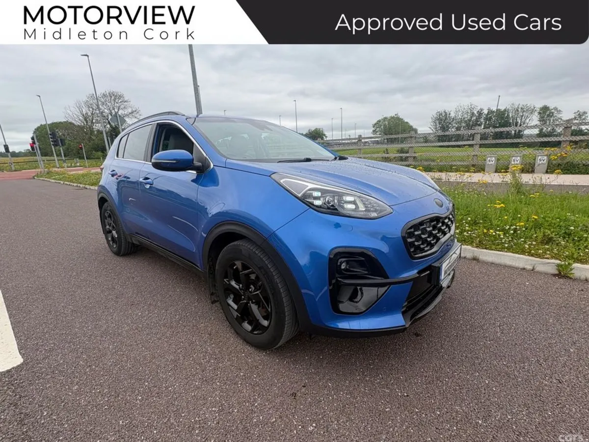 Kia Sportage SUV, Diesel Hybrid, 2021, Blue