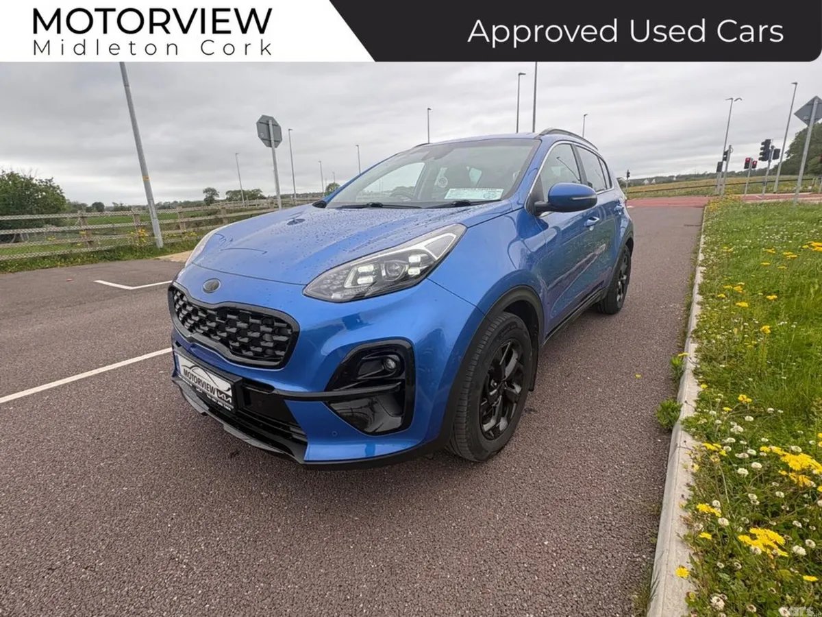 Kia Sportage SUV, Diesel Hybrid, 2021, Blue
