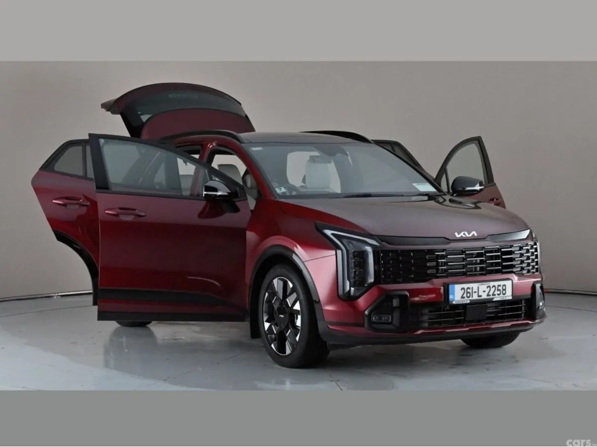 Kia Sportage SUV, Diesel Hybrid, 2026, Red