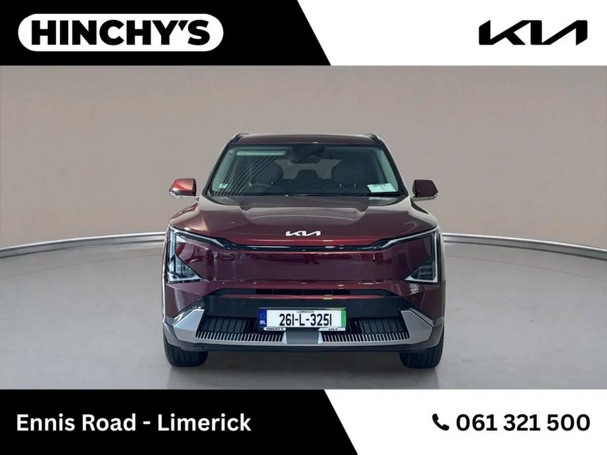 Kia EV5 MPV, Electric, 2026, Red