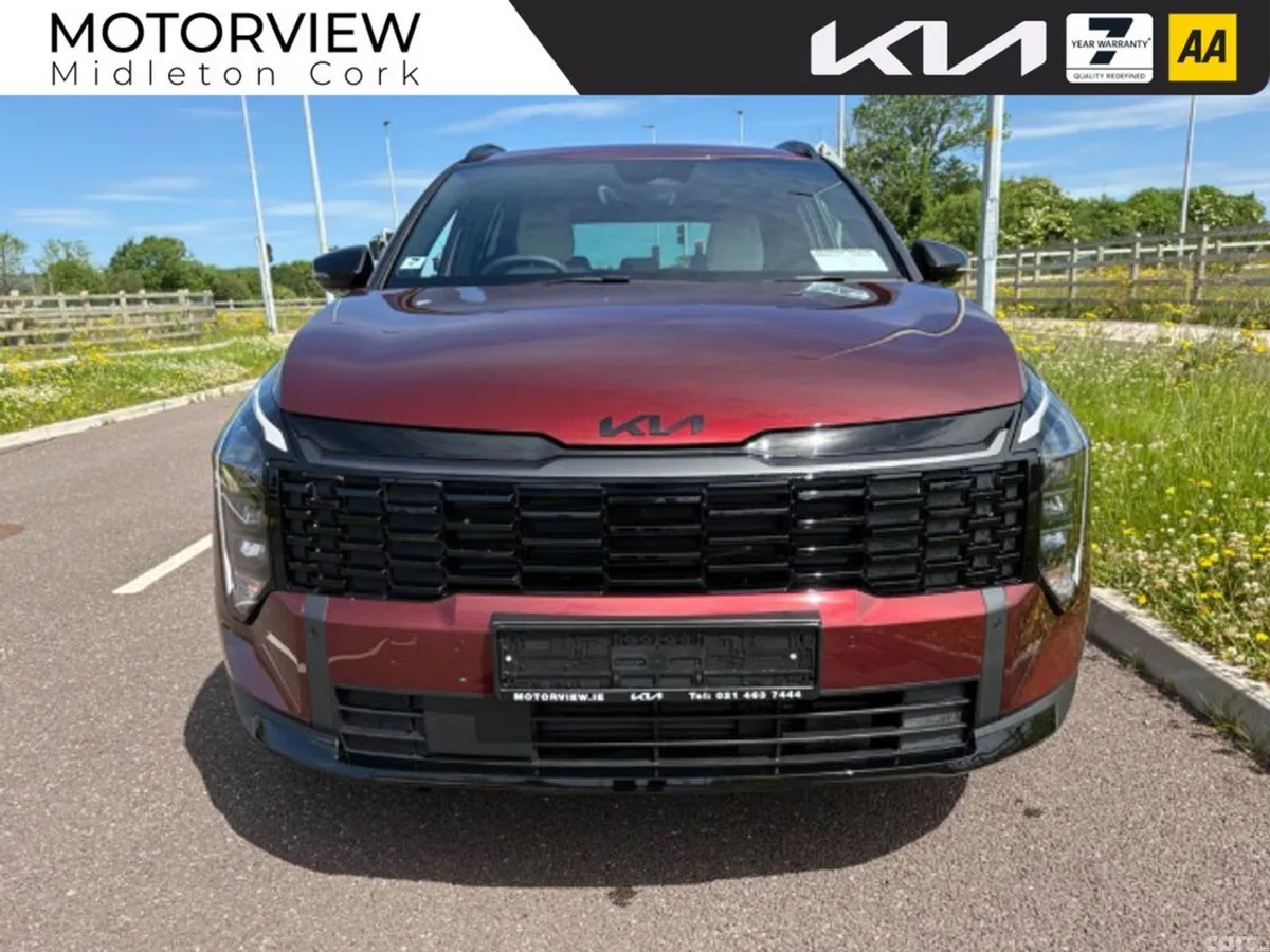 Kia Sportage SUV, Petrol Hybrid, 2027, Red
