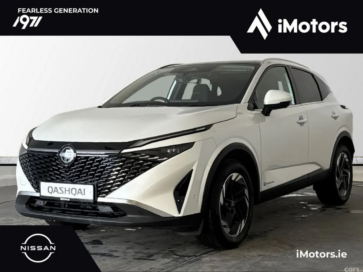 Nissan Qashqai SUV, Petrol Hybrid, 2027, White