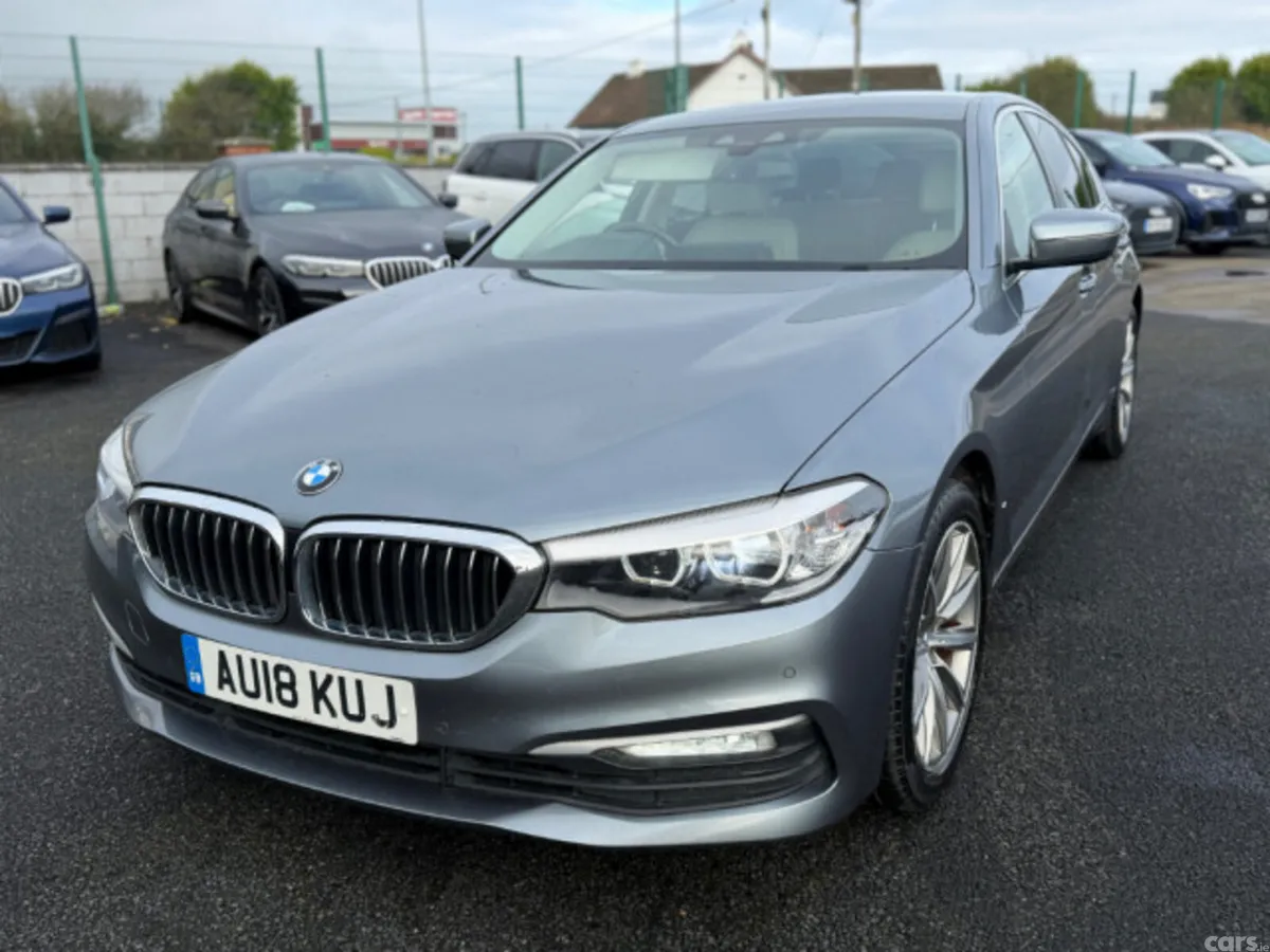 BMW 5-Series Saloon, Diesel, 2018, Blue