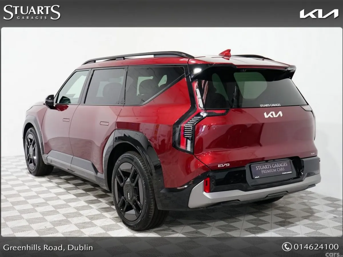 Kia EV9 SUV, Electric, 2027, Red