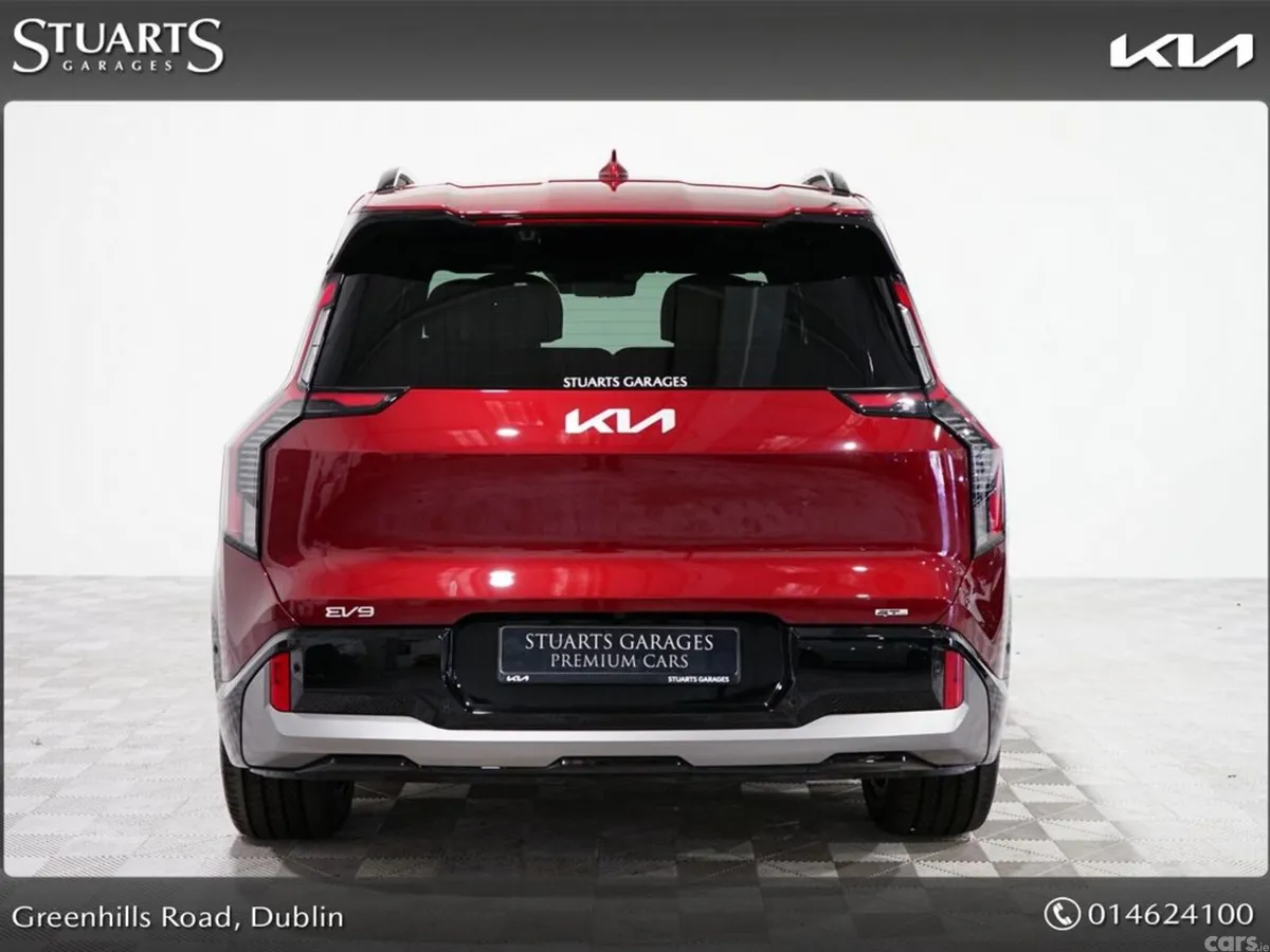 Kia EV9 SUV, Electric, 2027, Red