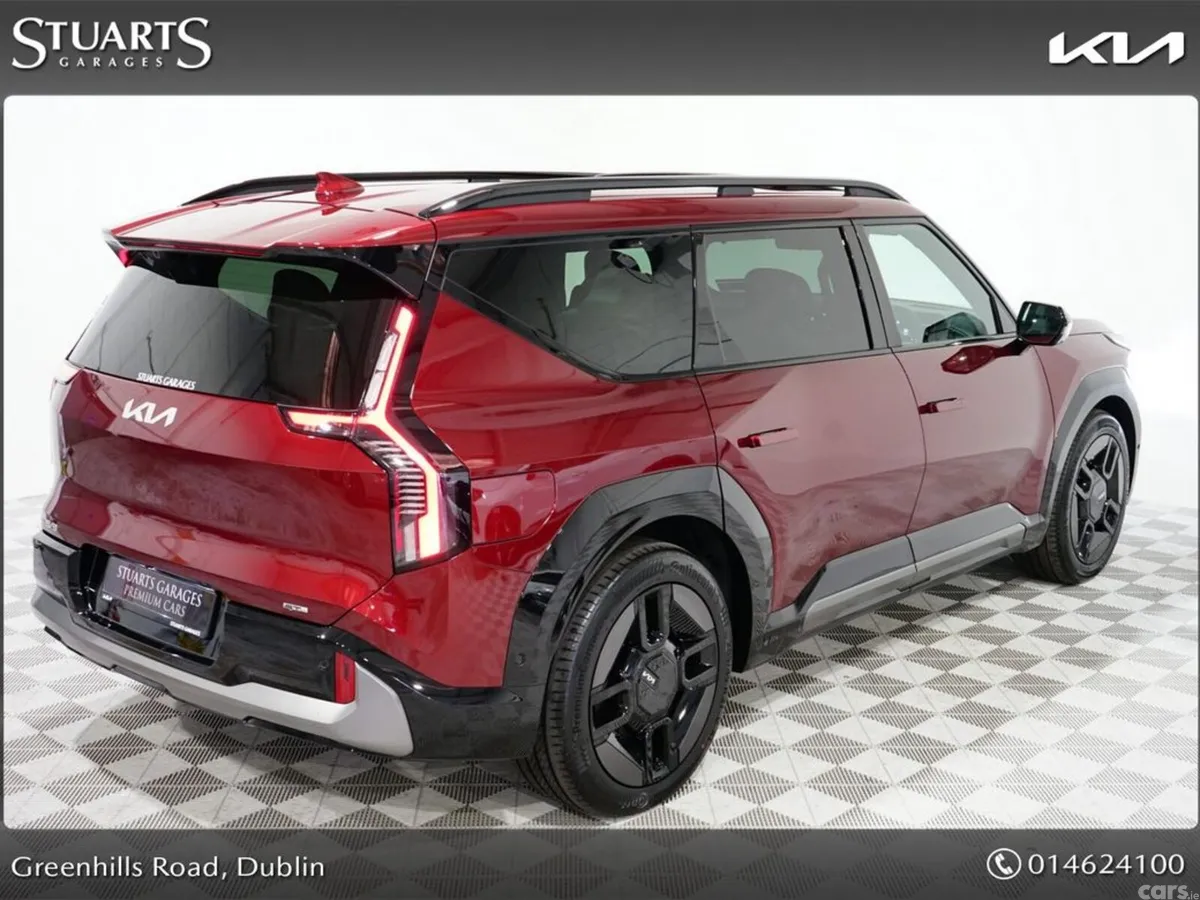 Kia EV9 SUV, Electric, 2027, Red