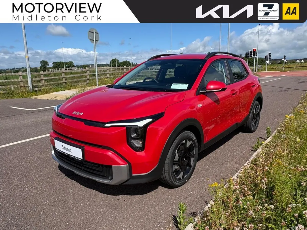 Kia Stonic Hatchback, Petrol, 2027, Red