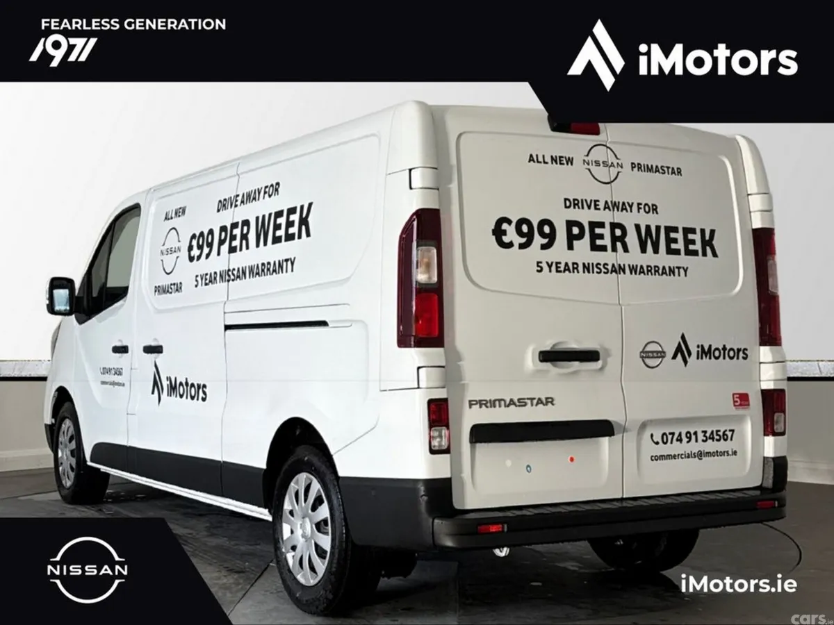 Nissan Primastar Van, Diesel, 2027, White