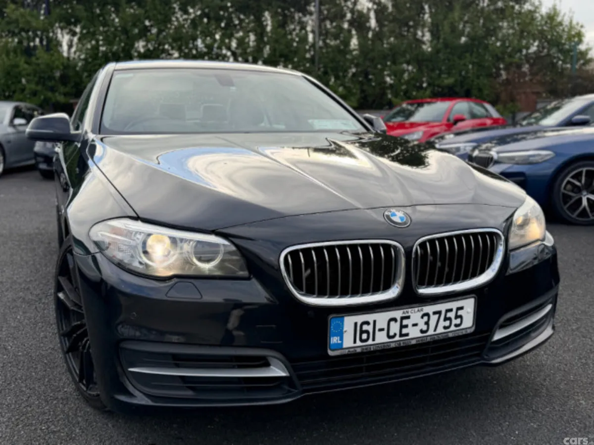 BMW 5-Series Saloon, Diesel, 2016, Black