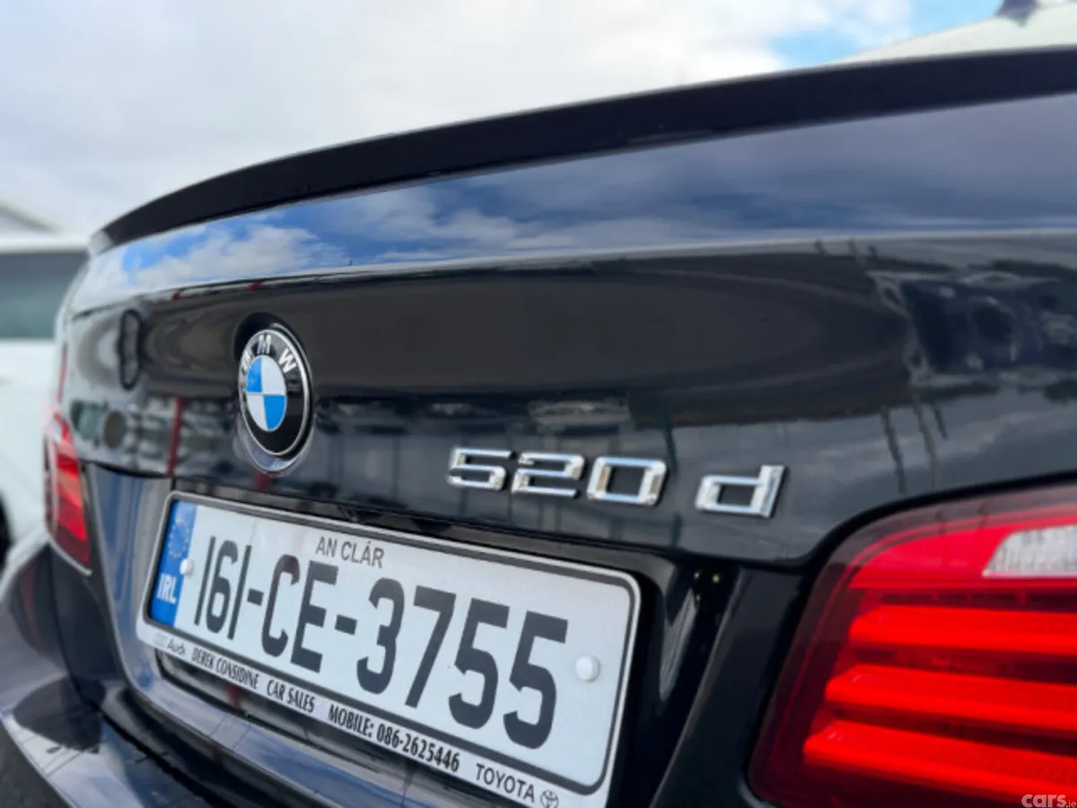 BMW 5-Series Saloon, Diesel, 2016, Black