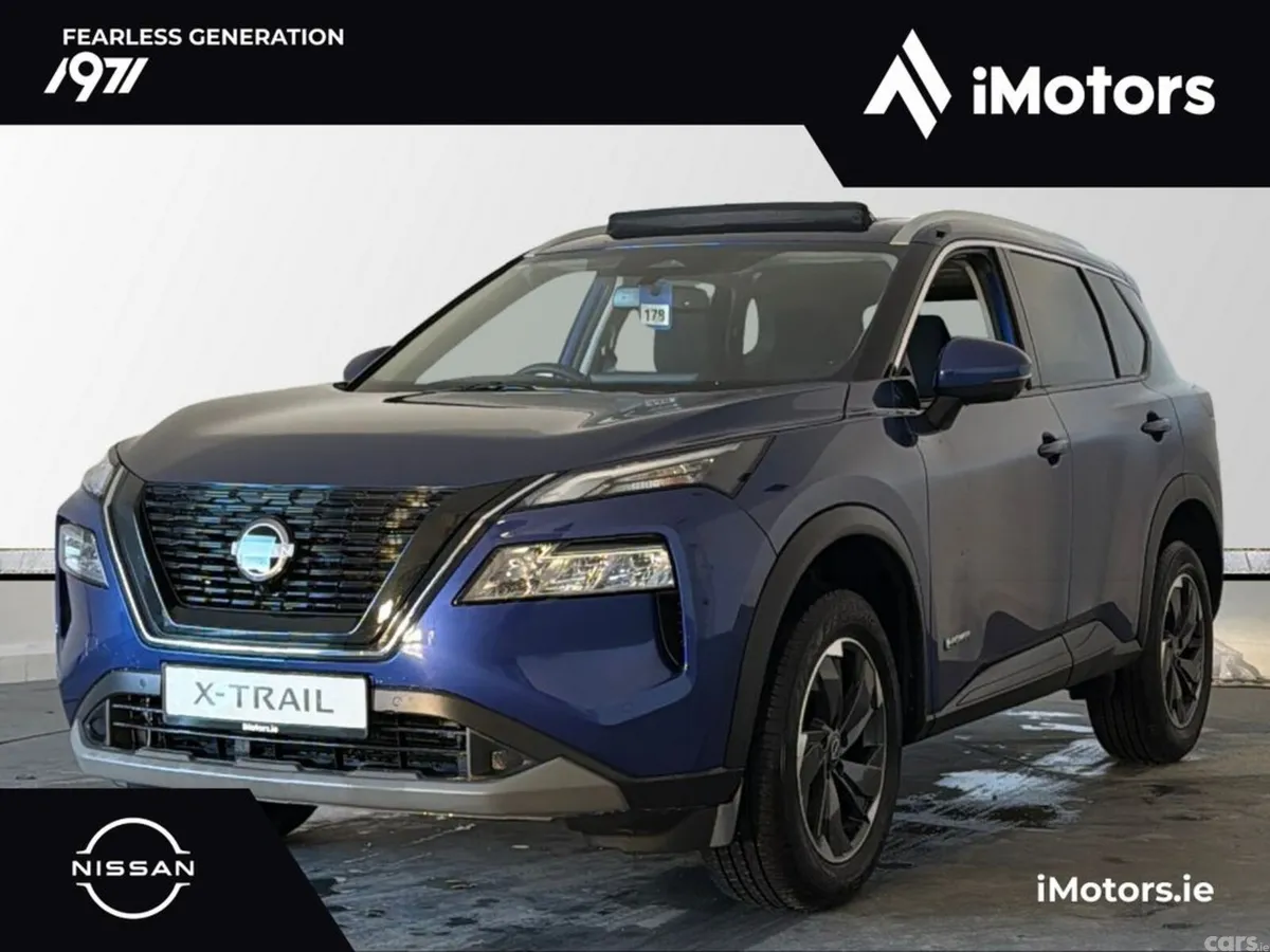 Nissan X-Trail SUV, Petrol Hybrid, 2027, Blue