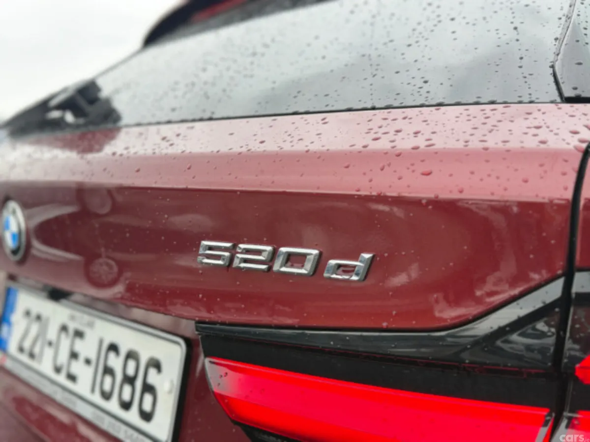 BMW 5-Series Estate, Diesel, 2022, Red