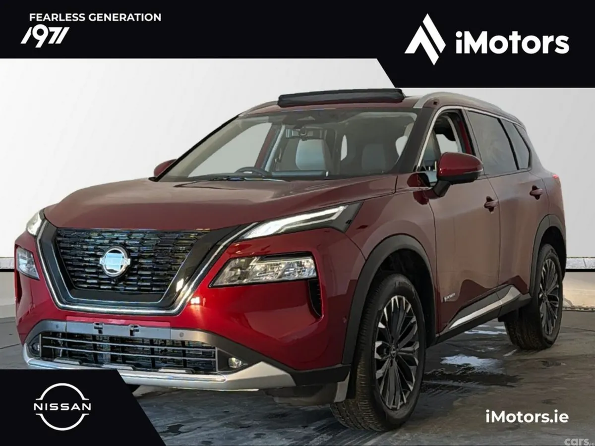 Nissan X-Trail SUV, Petrol Hybrid, 2027, Red
