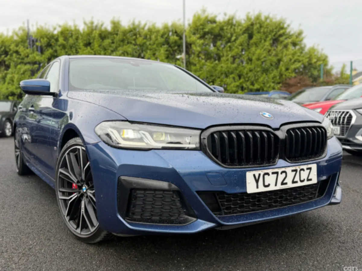 BMW 5-Series Saloon, Diesel, 2022, Blue