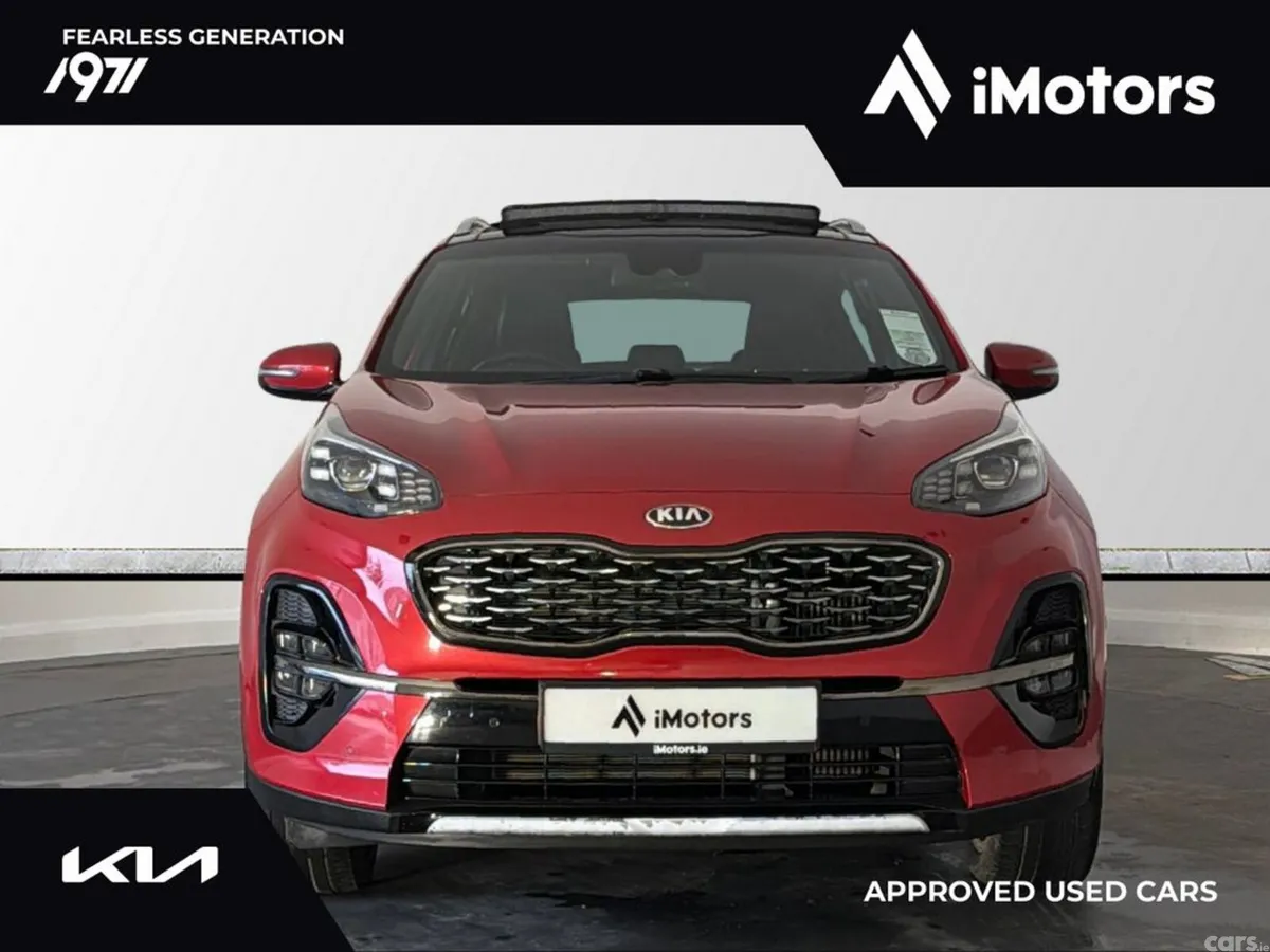 Kia Sportage SUV, Diesel, 2020, Red