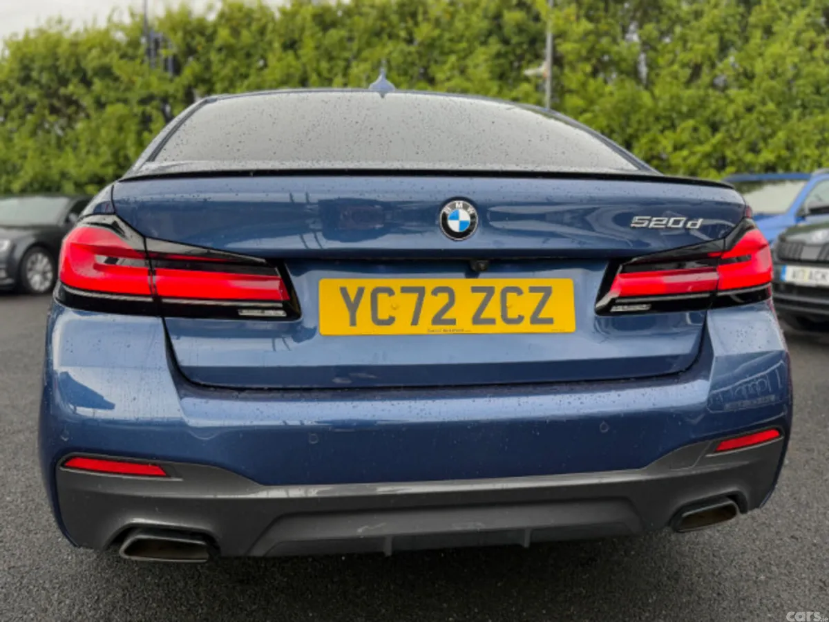 BMW 5-Series Saloon, Diesel, 2022, Blue