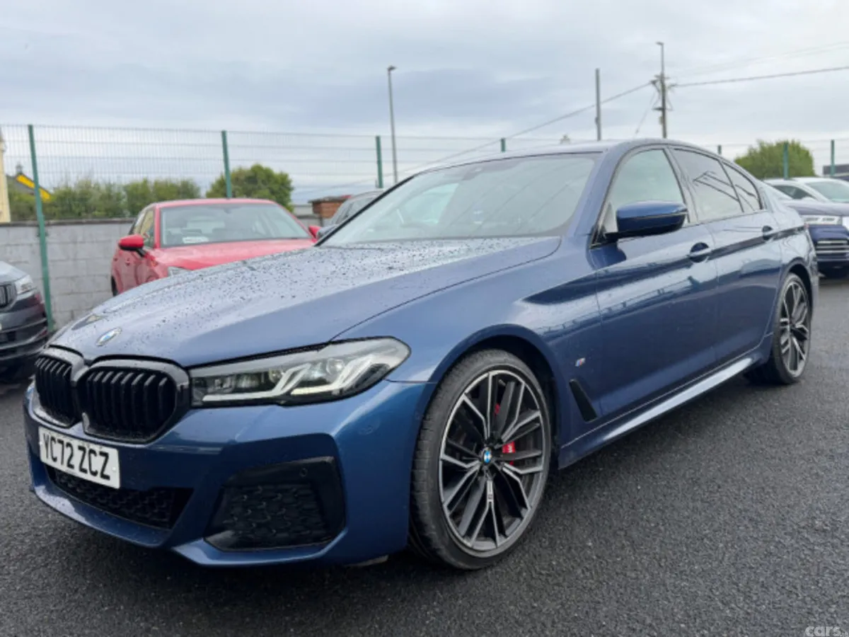 BMW 5-Series Saloon, Diesel, 2022, Blue